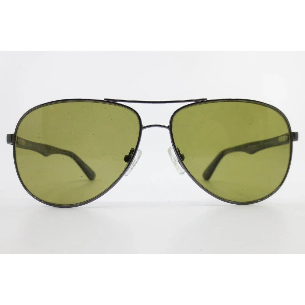 Kirkland Signature KS #67 Missoula Gunmetal Aviator Sunglasses 61-13-140 #836953